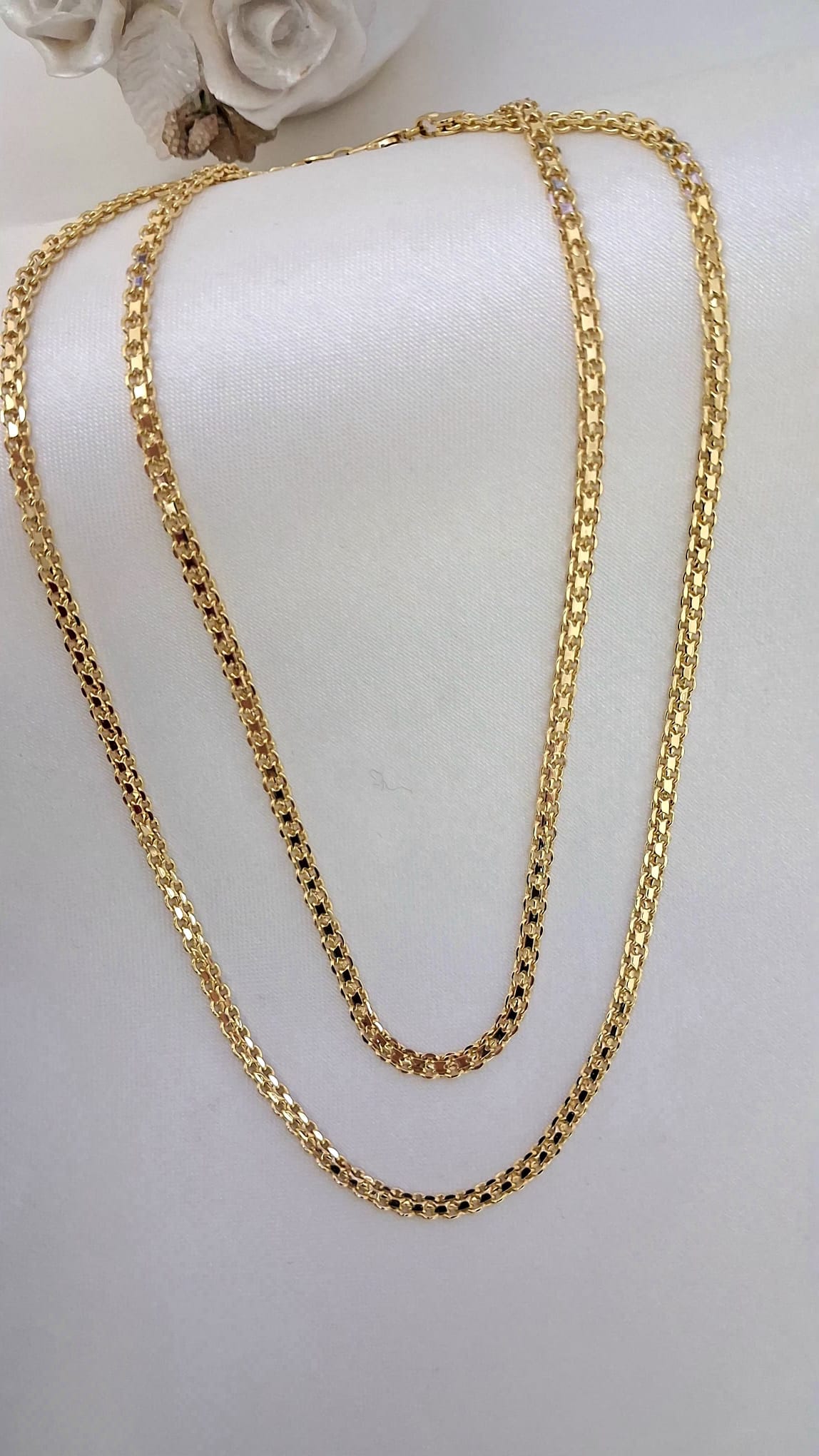 XUPING Kolye - Kare Kesim Zincir